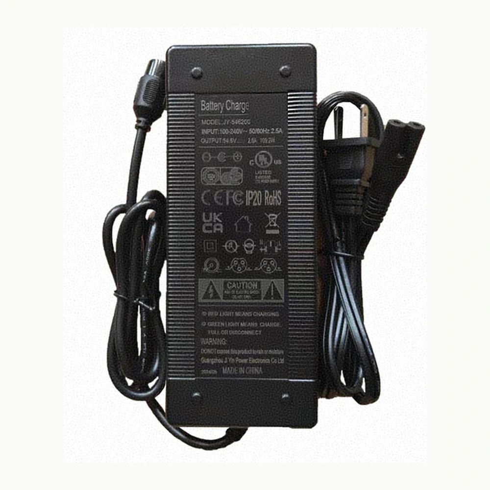 V20 54.6V 2A charger GX-16 Zero 8,9(48V model) Kugoo G booster/ M4 /M4 Pro / C1 / X1,VSETT 8/ 8+/9+,Kukirin M4/M4 Pro