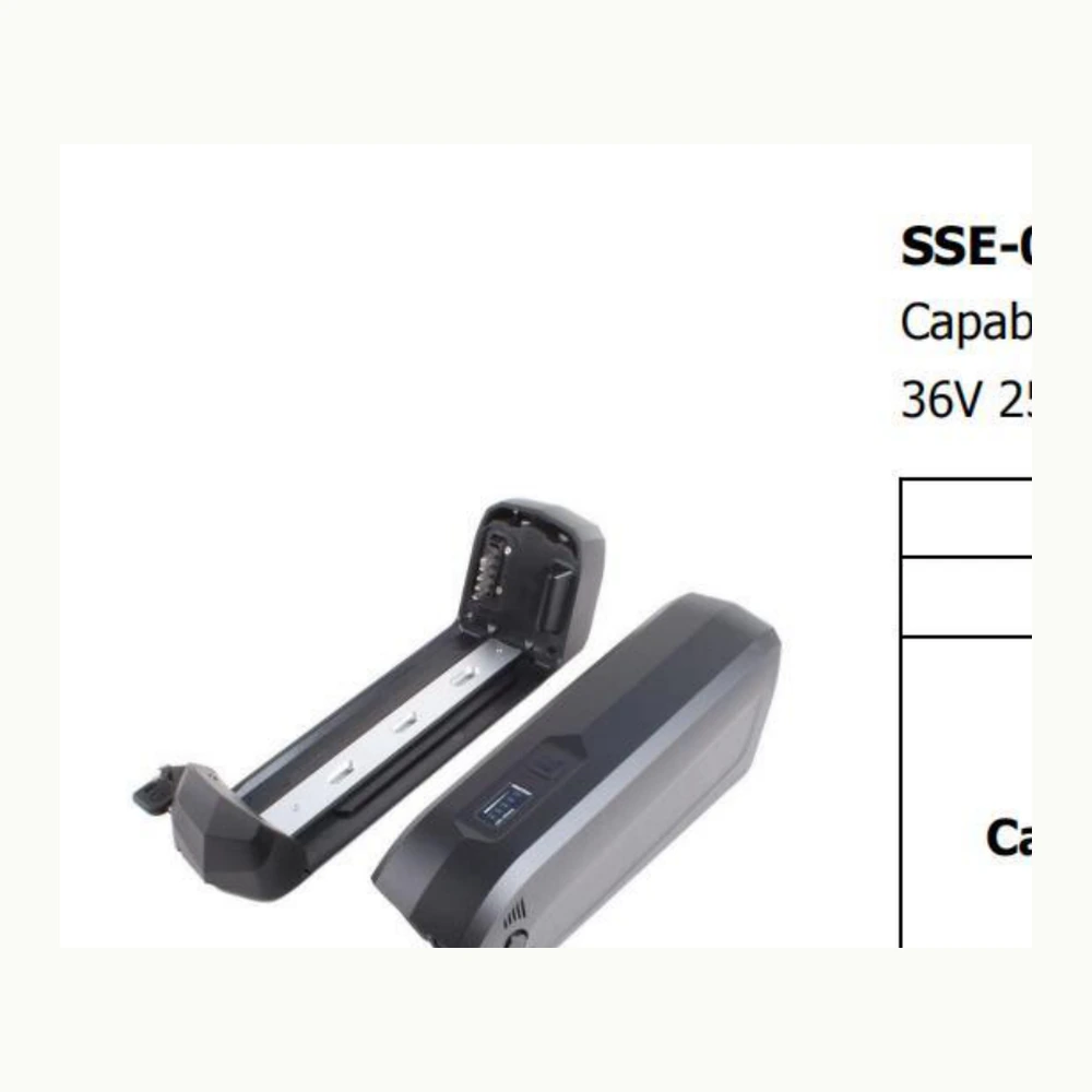 36V Hailong Downtube Electric Bicycle Lithium Battery